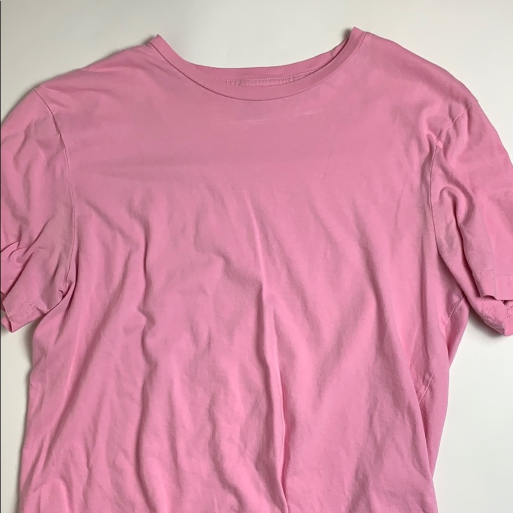 Pink H&M Crewneck T-Shirt